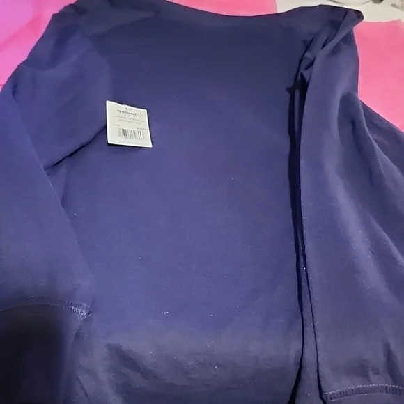 JUSTICE WINTER VIBES LONG SLEEVES TSHIRT (- NEW -) XL PLUS. - Picture 7 of 7